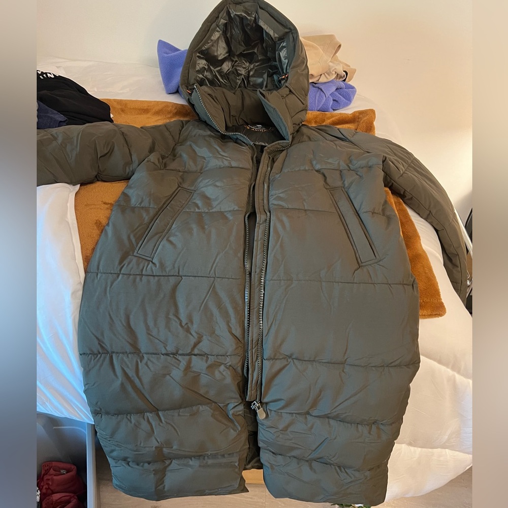 NWOT Save the Duck Long Puffer Jacket